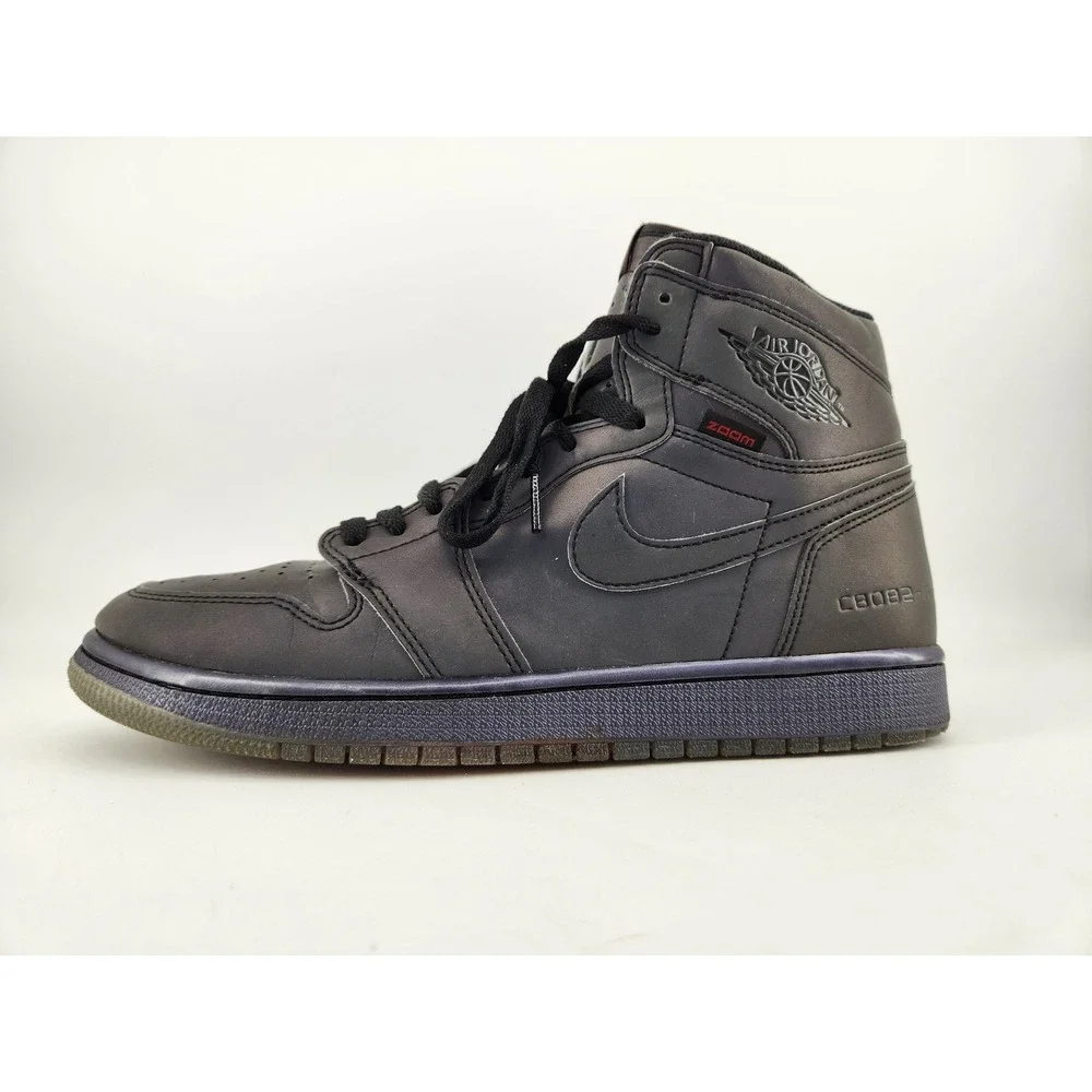 Nike Air Jordan 1 High Zoom Fearless Mens 10 Black Iridescent‎ BV0006-900